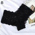 thumbnail image 1 of LUVCLS Bragas de encaje floral para mujer, diseño de cintura en V, cómodas y transpirables., 1 of 7