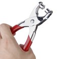 thumbnail image 4 of Belts Leash Eyelet Kit Stainless Steel Tongs Shoes Eyelets Pliers 4.5mm Clamps Chrome Red, 4 of 4