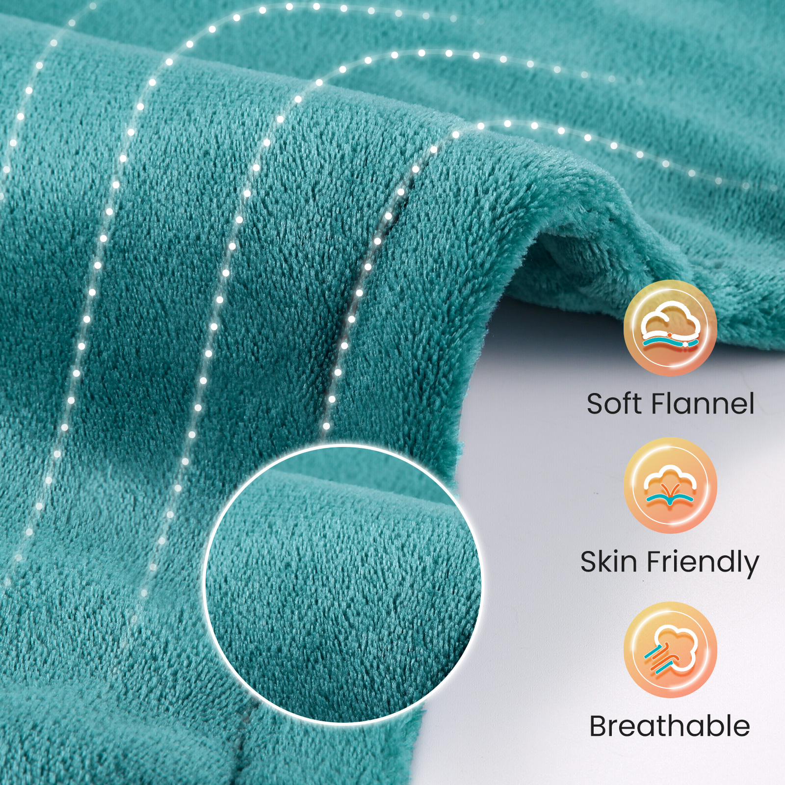 MaxKare Ultra Soft Large Heating Pad 24x33 Inch photo 6