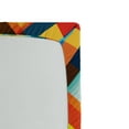 thumbnail image 2 of Ambesonne Geometric Fitted Sheet, Vivid Retro Lines, Full Size, Multicolor, 2 of 2