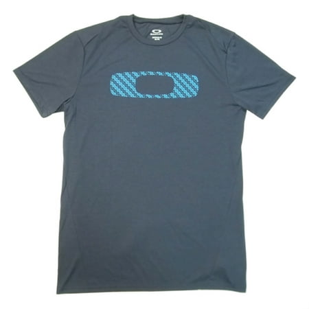 No Way Out O Tee Short Sleeve - Navy Blue - Medium by Oakley for Men - 1 Pc T-Shirt