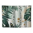 thumbnail image 5 of Orinice Tropical Print Gold Dots Green Leafy Design Tapestry Wall Hanging Unique Style, Home Wall Decor Art for Living Room Bedroom Apartment Farmhouse Dorm, 4 Sizes Available 40x30inch, 5 of 6