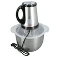 thumbnail image 1 of Hachoir Électrique pour Aliments, Robot Culinaire en Acier Inoxydable pour Viande, 1 of 7