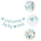 thumbnail image 2 of Bienvenido Baby Banner Baby Shower Hanging Flag Banning Género Revelación Decoración de la fiesta, 2 of 4