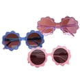 thumbnail image 4 of Kmbangi Lunettes de Soleil pour Enfants Couleur Unie en Forme de Fleur, 4 of 5