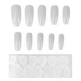 thumbnail image 2 of Noref Coffin Press On Nails, Simple Full Cover Press On Nails Safe For Girls For Women, 2 of 8