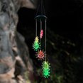 thumbnail image 5 of Wind Chimes For Outside New Solar Wind Chime Lights LED Starses And Moonss Colorful Outdoor Waterproof Garden Decoration Hanging Lights, 5 of 9
