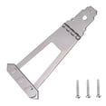 thumbnail image 4 of jiaping Electric Bass Bridge Tailpiece Durable Zinc Alloy Replacement Accessory for Jazz silver, 4 of 8