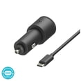 thumbnail image 2 of Cargador Auto MOTOROLA 45W Doble salida USB y C con Cable, 2 of 8