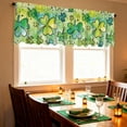 thumbnail image 1 of Colorful Printed Blackout Curtains for Kitchen & Bedroom | Polyester Fabric with Rod Pocket | Light Filtering & Privacy Window Decor, 1 of 6