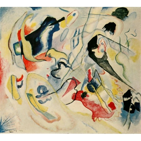 Wassily Kandinsky Artwork - Improvisation no29 1912 Poster Print by Wassily Kandinsky