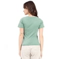 thumbnail image 3 of Playera Quarry Slim fit Básica Cuello Redondo Para Mujer, 3 of 4