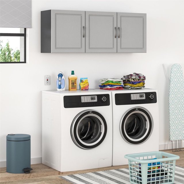 Kendall 54" Wall Cabinet, Gray