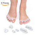 thumbnail image 2 of Senjay Toe Separator, Air Holes Design Toe Finger Straightener, For Foot Care Correction Men & Women, 2 of 8