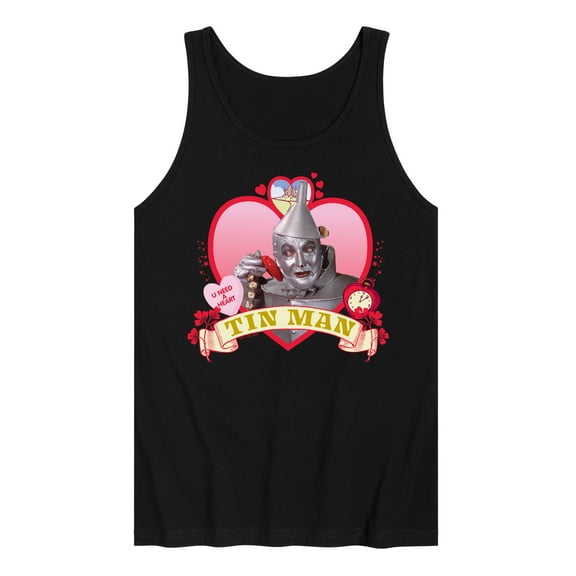 Wizard of Oz - Heart Tin Man - Men's Jersey Tank Top