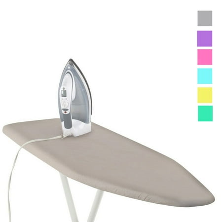 1 Deluxe Ironing Board Cover Pad Scorch Heat Resistant Coated  54