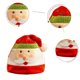 thumbnail image 3 of Gorro de Navidad de 2 Piezas - Gorro de Navidad para Adultos y Niños (Madera Dorada + Papa Noel) Sincero Electrónica, 3 of 5