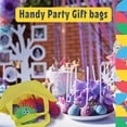 thumbnail image 2 of 24 Pack Party Favor Tote Gift Bags with Handles - Polyester Non-Woven Material - 24 Pack - Assorted Bright Colors - Dazzling Toys, 2 of 7