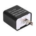 thumbnail image 2 of Relais Clignotant Réglable Vitesse Réglable Relais Clignotant LED 2 Broches 12V pour Motos Sans Fils de Coupe Requis, 2 of 5
