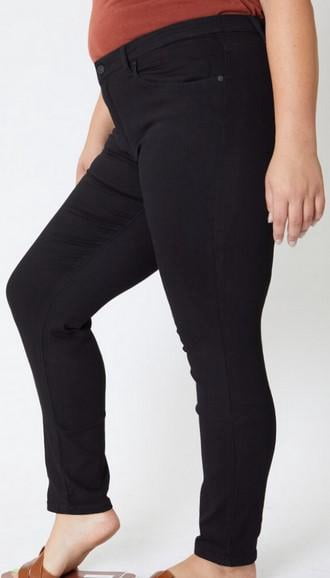 KanCan Black Basic Low Rise Skinny Plus 