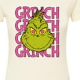 thumbnail image 3 of The Grinch - Grinch Stacked - Juniors Fitted Graphic T-Shirt, 3 of 5