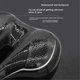 thumbnail image 3 of Bicycle Hollow Seat Cushion Soft High Elasticity White Line, 3 of 5