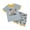 Grey&&100, variant on CONROSES Toddler Boys Clothes Sets Cartoon Graphic Short Sleeve T-Shirt Shorts Outfits for Kids, Sizes 2-3 Years