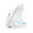 WHITE, variant on 2.4G Wireless Vertical Mouse Rechargeable Upright Ergonomic Mouse 3 Adjustable DPI Levels RGB Flowing Light Plug N Play