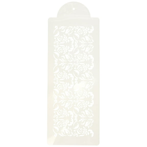 Designer Stencils Wedding Doves Cake Stencil Side, Beige/semi-transparent