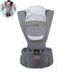 thumbnail image 1 of Portabebés ergonómico, de transporte frontal, múltiples posiciones ajustables, adecuado para niños de 0 a 3 años (gris), 1 of 7