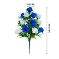 thumbnail image 3 of TIMIFIS Artificial Flowers for Outdoors Simulation of 18 Roses Exquisite European-Style Artificial Flowers Shooting Props Decorative Artificial Flowers Flower Arrangements Outdoor Faux Plants, 3 of 4