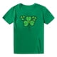 thumbnail image 4 of Top de camiseta con estampado verde de manga corta informal de cobertura para mujer Pompotops  hkajfhjk459070, 4 of 4
