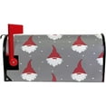 thumbnail image 5 of GZHJMY Christmas Cute Gnomes Grey Magnetic Mailbox Cover Standard Size Mailbox Wraps MailWraps Post Letter Box Cover Garden Yard 21 x 18 in Home Decor, 5 of 7