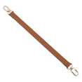 thumbnail image 4 of Ladies Short Bag Strap, Handle Replacement Bag Belt, Lobster Clasp, Shoulder Bag Brown, 4 of 7