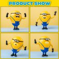 thumbnail image 3 of YOLOPARK Minion Toys, Despicable Me 4 Toy, 4.7"/13cm Mega Minion Dave Action Figures Christmas Gift for Kids Aged 8,9,10 Years Old Boys Girls, 3 of 9