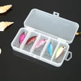 thumbnail image 1 of señuelo de pesca Señuelos menores ligeros 5 unids/lote anzuelo de acero al carbono cebo falso aparejos de pesca anzuelo cebo de pesca duradero señuelo Barbie Nuevos Originales, 1 of 8