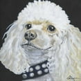 thumbnail image 2 of Roll, Dlynn 26x26 White Modern Wood Framed Museum Art Print Titled - Dlynns Dogs - Harley, 2 of 4