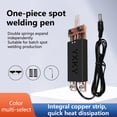 thumbnail image 1 of AURORA TRADE 1 Set Integrated Spot-welding Pen Auto Trigger Handheld Effective Portable ABS Wear Resistant Soldering Pen for Workshop, 1 of 7