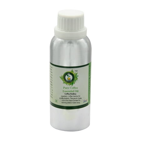 R V Essential Pure Coffee Essential Oil 1250ml (42oz)- Coffea Arabica (100% Pure and Natural Steam Distilled)