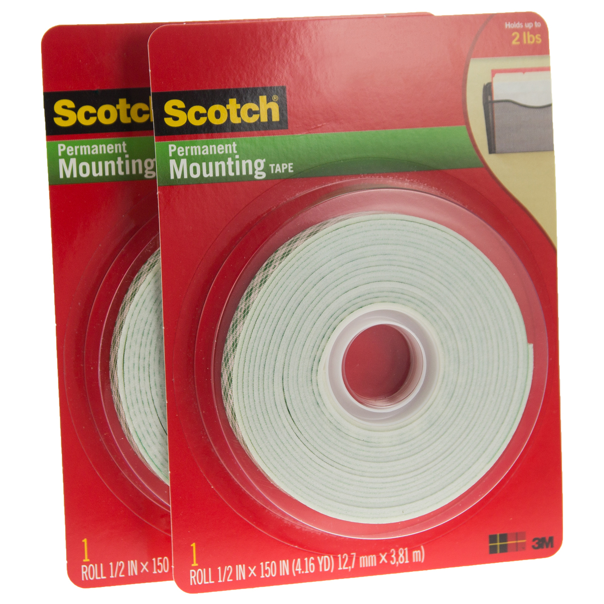 3M Scotch Craft Mounting and Rubber Stamping Foam Tape, 1/2" x 150" - image 2 of 2