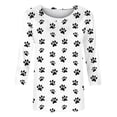 thumbnail image 4 of T Shirts Plus Size Three Quarter Length Sleeve Tunic Tops Tops for Women Summer T Shirts Graphic Tees my items ordered, 4 of 4