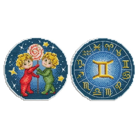 UPC: 4627167306804 | Cross Stitch Kit Zodiac Signs. Gemini SR-694 Needlework Child Baby