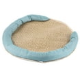 thumbnail image 1 of Tapis Rafraîchissant en Rotin pour Chat, Tapis Rafraîchissant pour Animaux Imperméable Multi-Usage Respirant pour Intérieur, 1 of 8