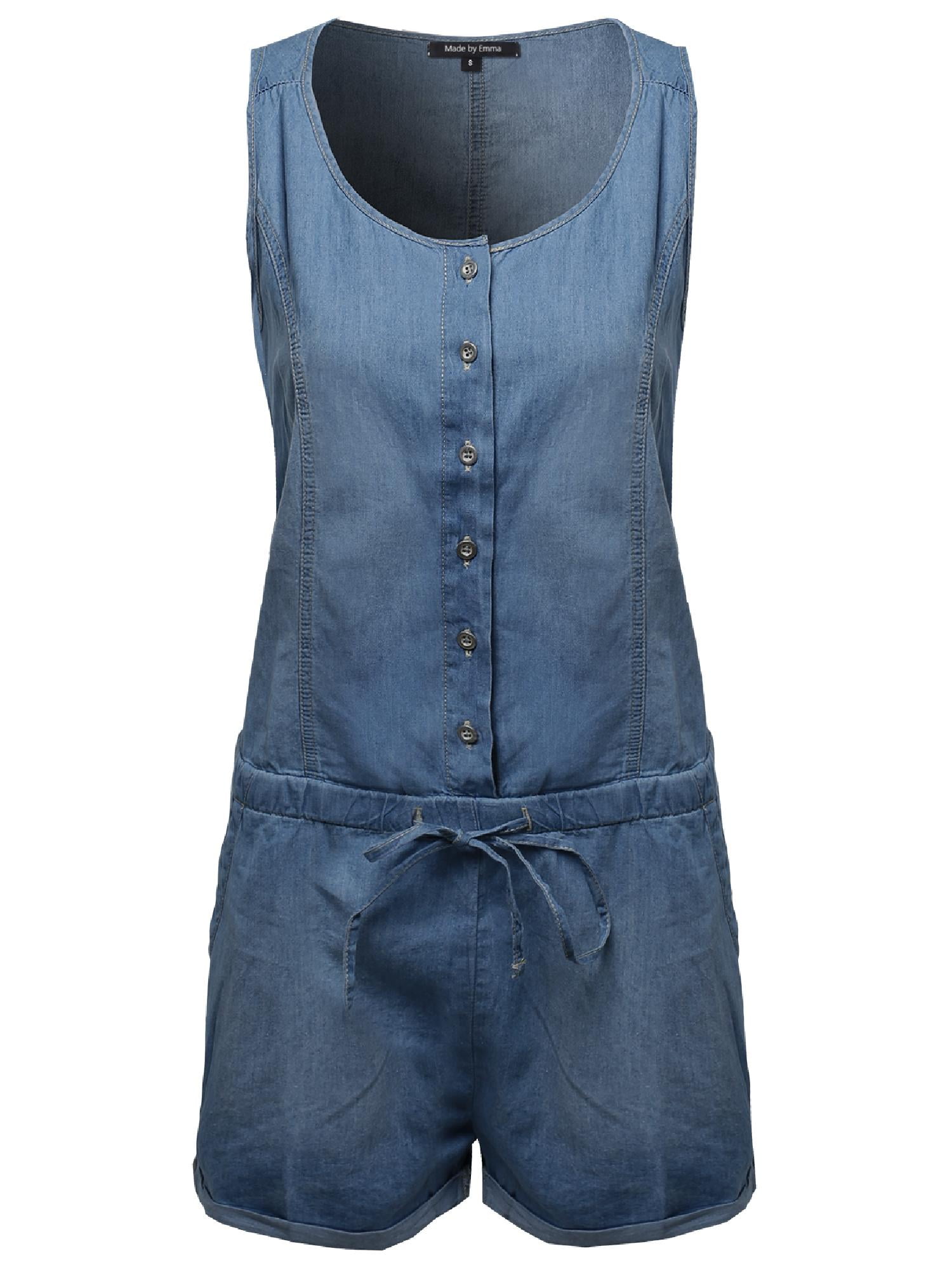 denim sleeveless top outfit