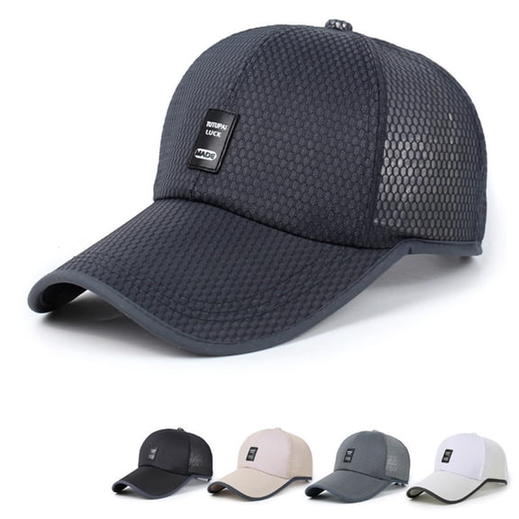 Only Moment Blue Structured Baseball Hats for Men Women Polyester Soft Crown Washed Dad Hat, Oversized Denim Cap for Men Women Golf, Travel, Daily Wear One Size