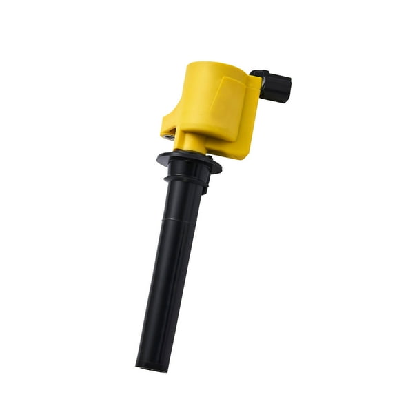 New Yellow Ignition Coil Compatible with 2003-2008 Mazda 6 All Sub Models 3.0L V6 Replacement for FD502 DG500 C1458