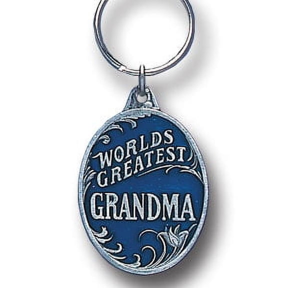 Worlds Greatest Grandma Pewter Key Chain