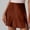 Brown, variant on DuoJiaJ Womens Skirts Summer Dressy Casual High Waisted Ruffle A Line Silk Satin Skirts A Line Skirts Women Blue L