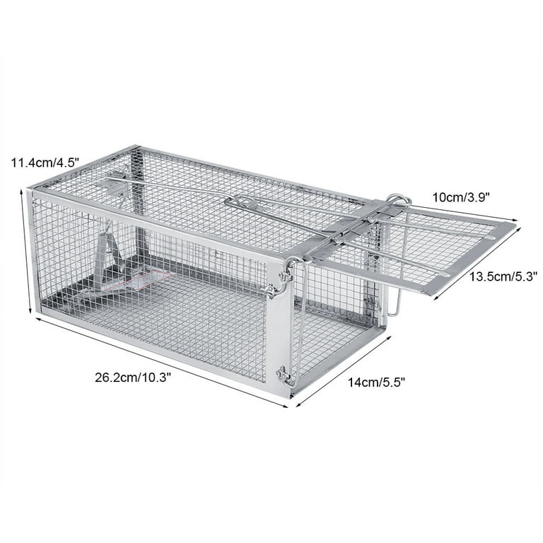 Longray Live Mouse Cage Trap 4-Pack
