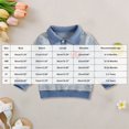 thumbnail image 3 of WUANDIXFA Toddler Shirt Baby Boy Graphic Long Sleeve T-Shirt Kids Fall Winter Tees Tops Toddler Tee Shirts,Blue,6-12 Months, 3 of 4